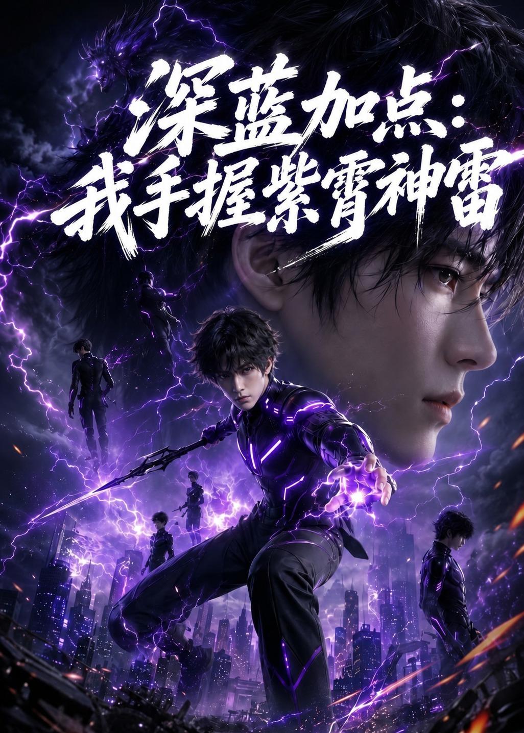 深蓝加点我手握紫霄神雷（蓝光）