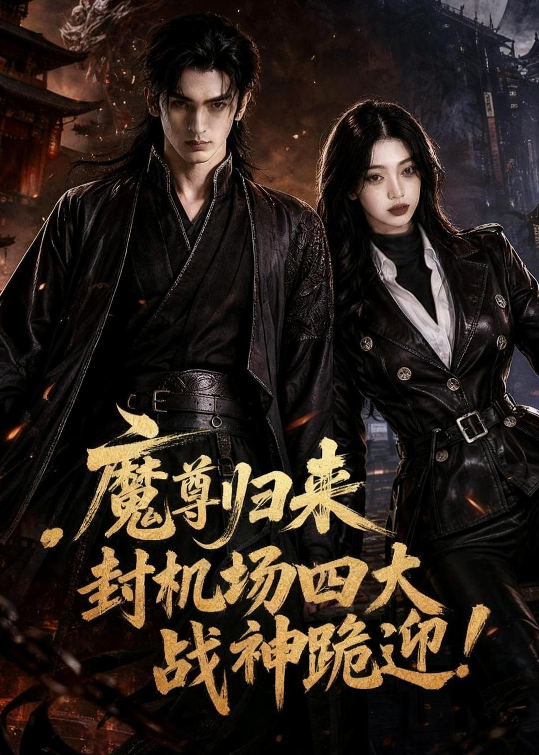 魔尊归来封机场四大战神跪迎（蓝光）