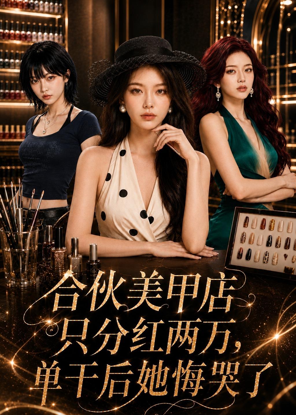 合伙美甲店只分红两万单干后她悔哭了（1080）