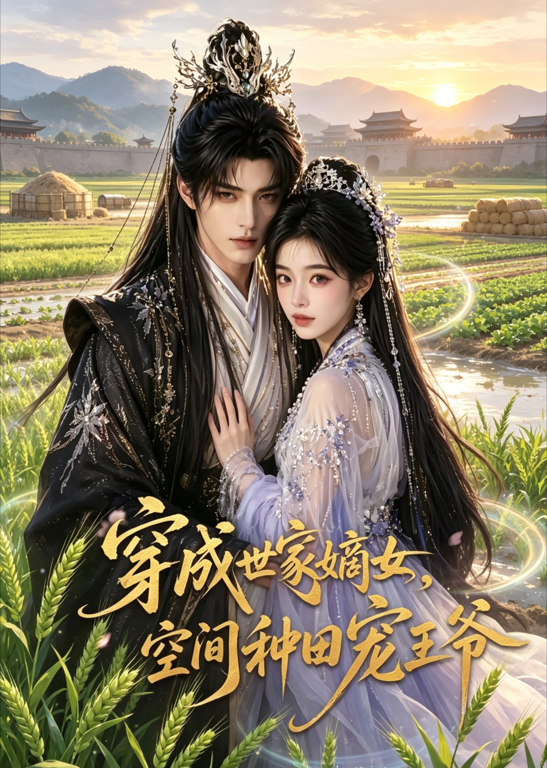 穿成世家嫡女空间种田宠王爷（蓝光）