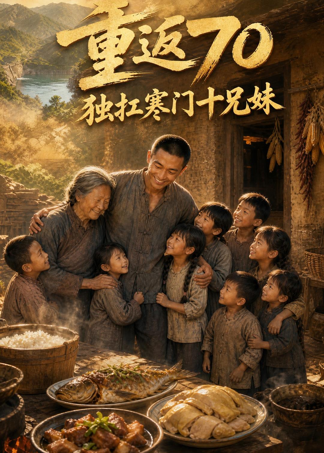 重返70独扛寒门十兄妹（蓝光）