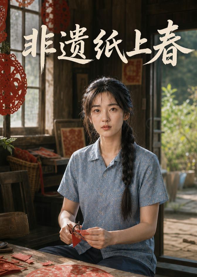 非遗纸上春（蓝光）