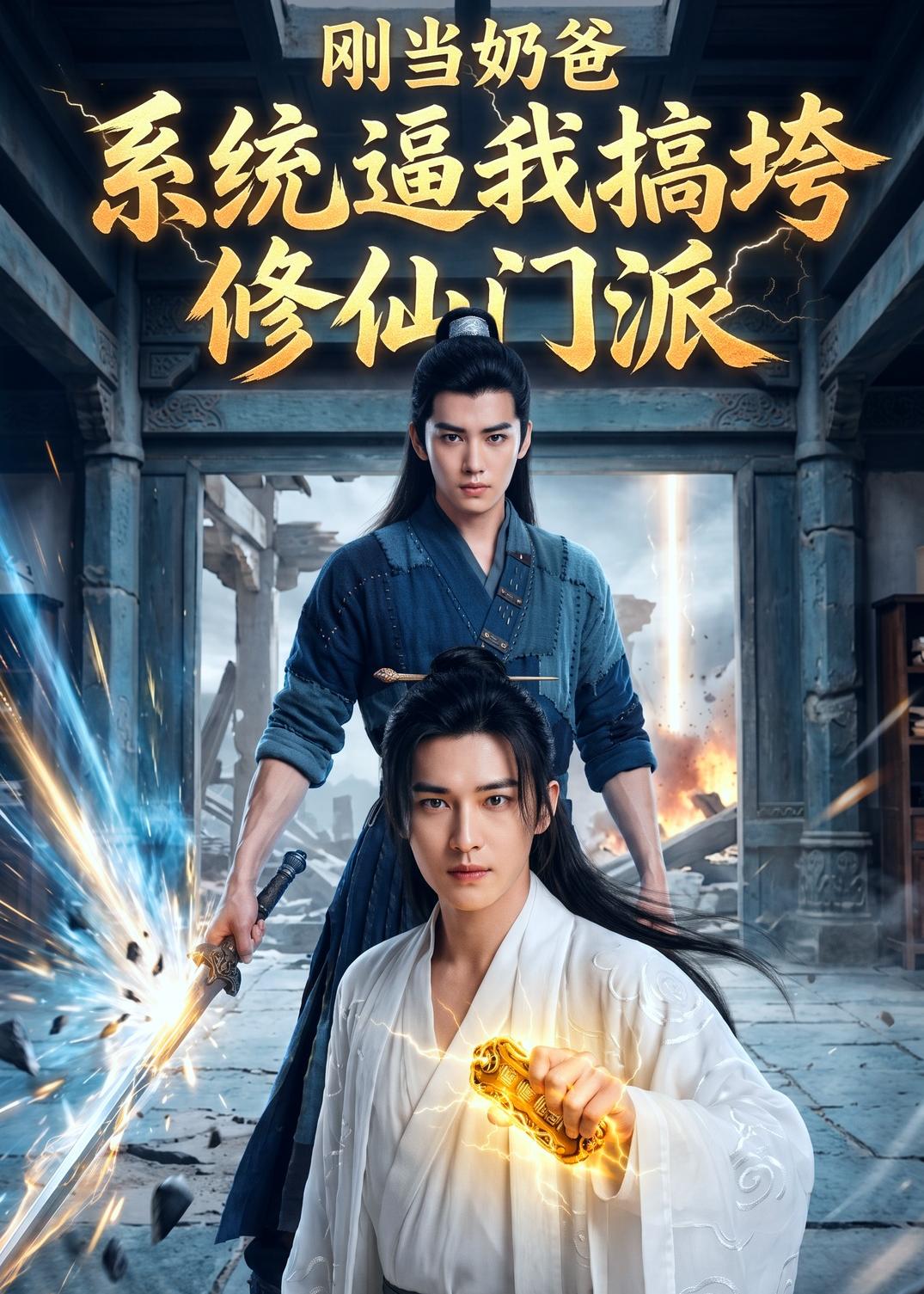 刚当奶爸系统逼我搞垮修仙门派（蓝光）