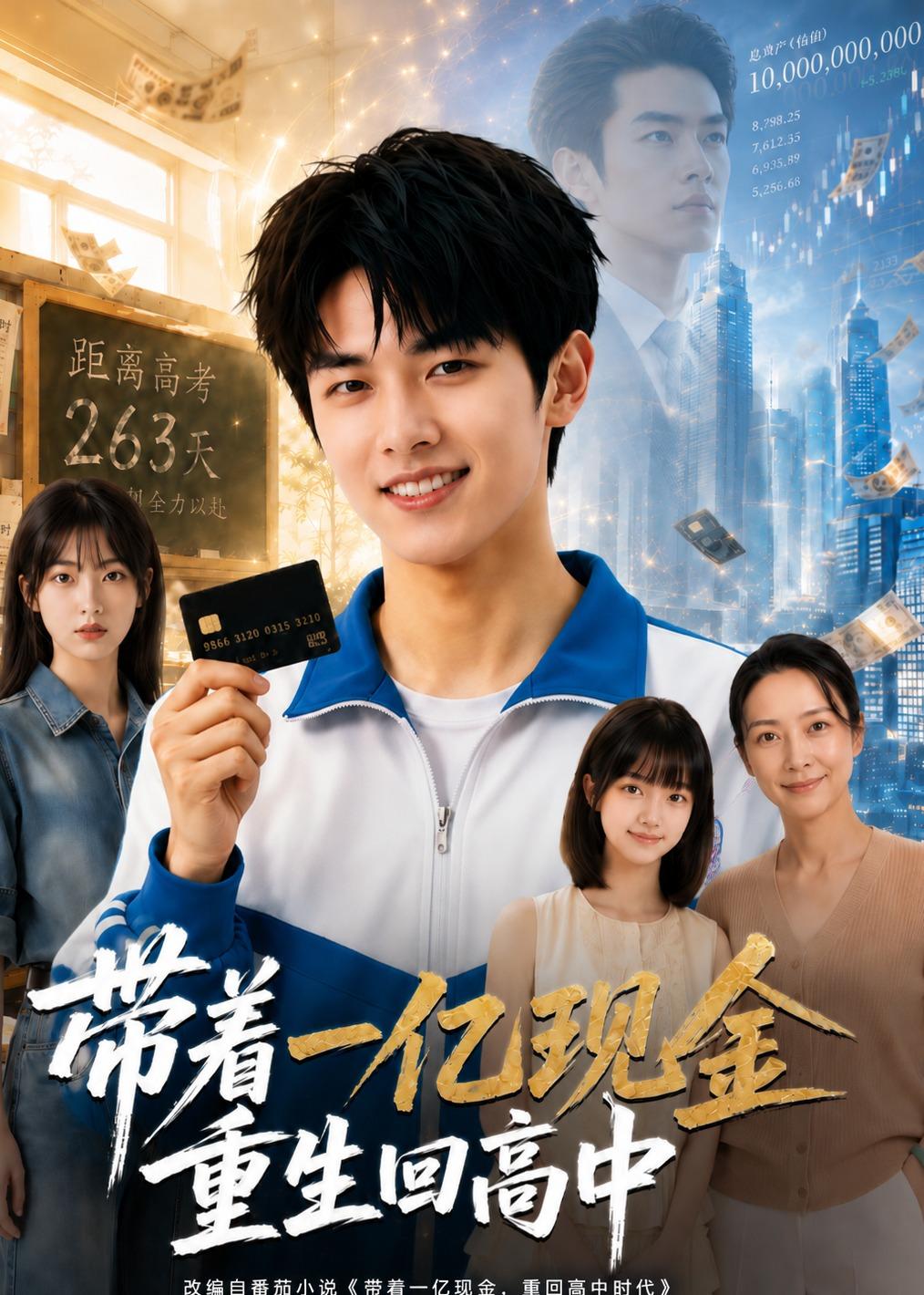 带着一亿现金重生回高中（蓝光）