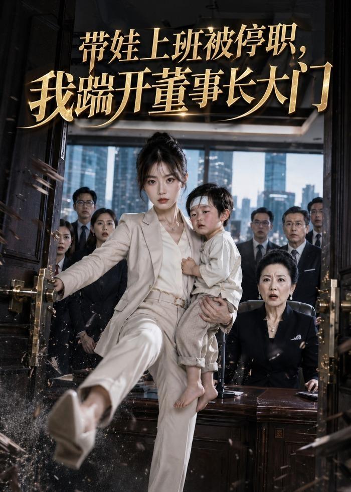 带娃上班被停职我踹开董事长大门（蓝光）