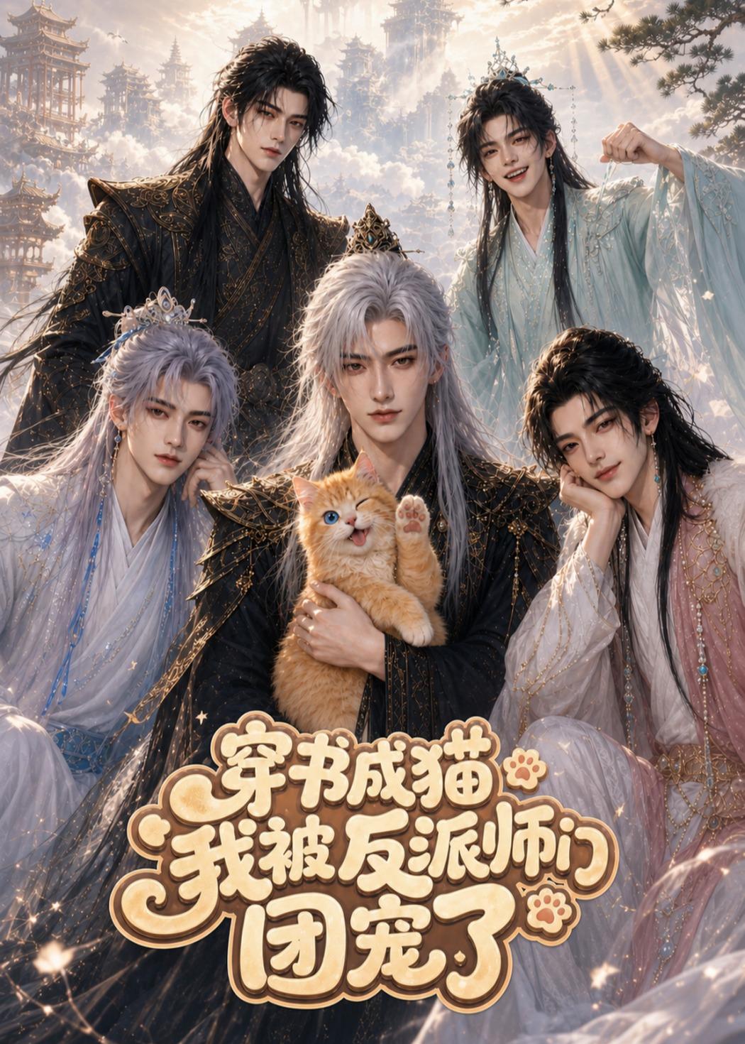 穿书成猫我被反派师门团宠了（蓝光）
