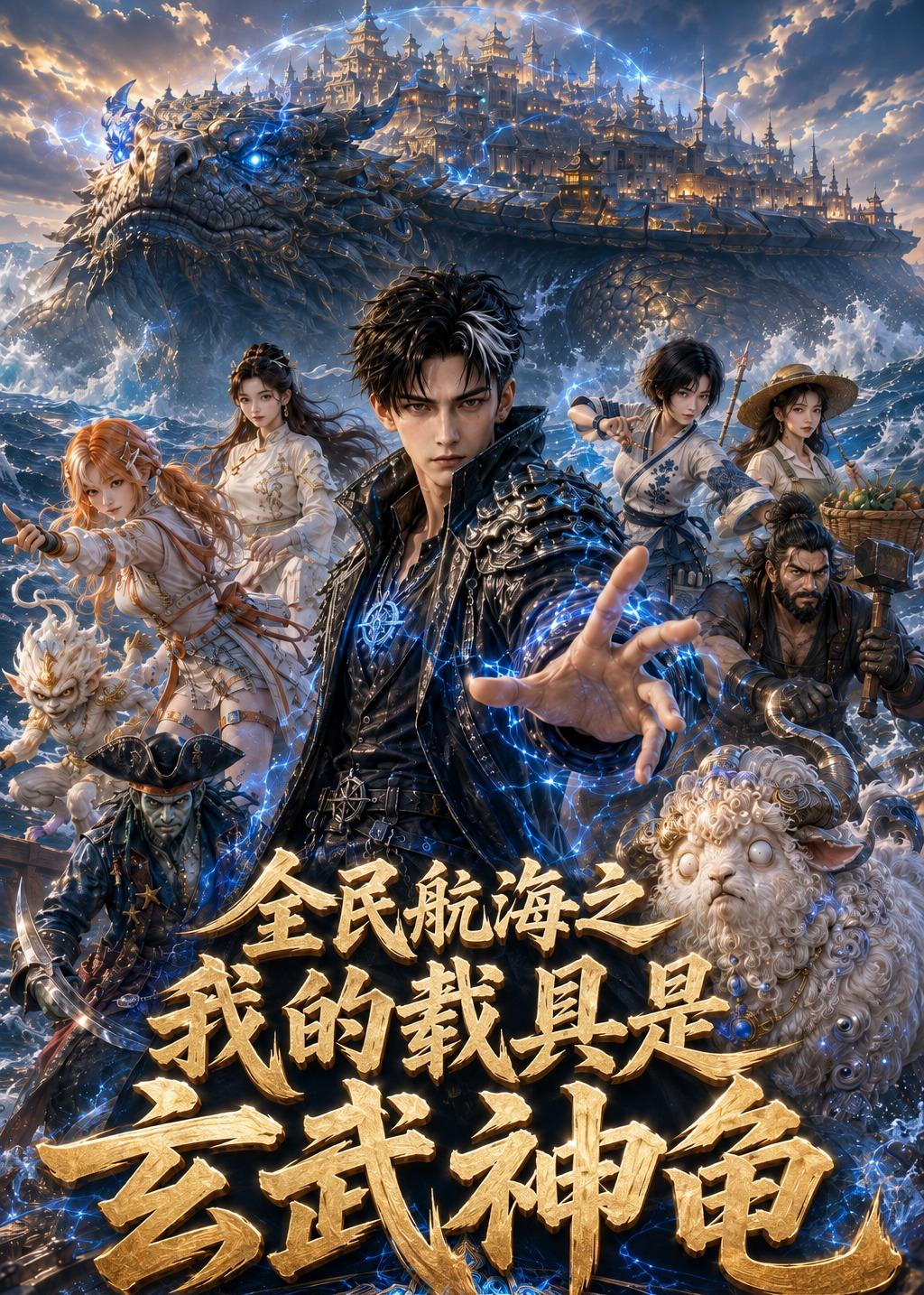 全民航海之我的载具是玄武神龟（蓝光）