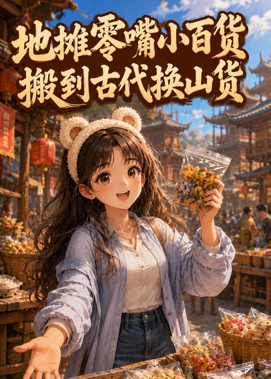 地摊零嘴小百货搬到古代换山货（蓝光）