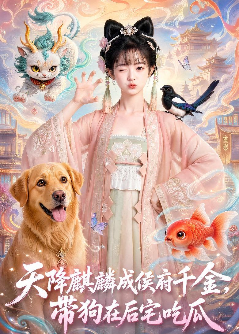 天降麒麟成侯府千金带狗在后宅吃瓜（蓝光）