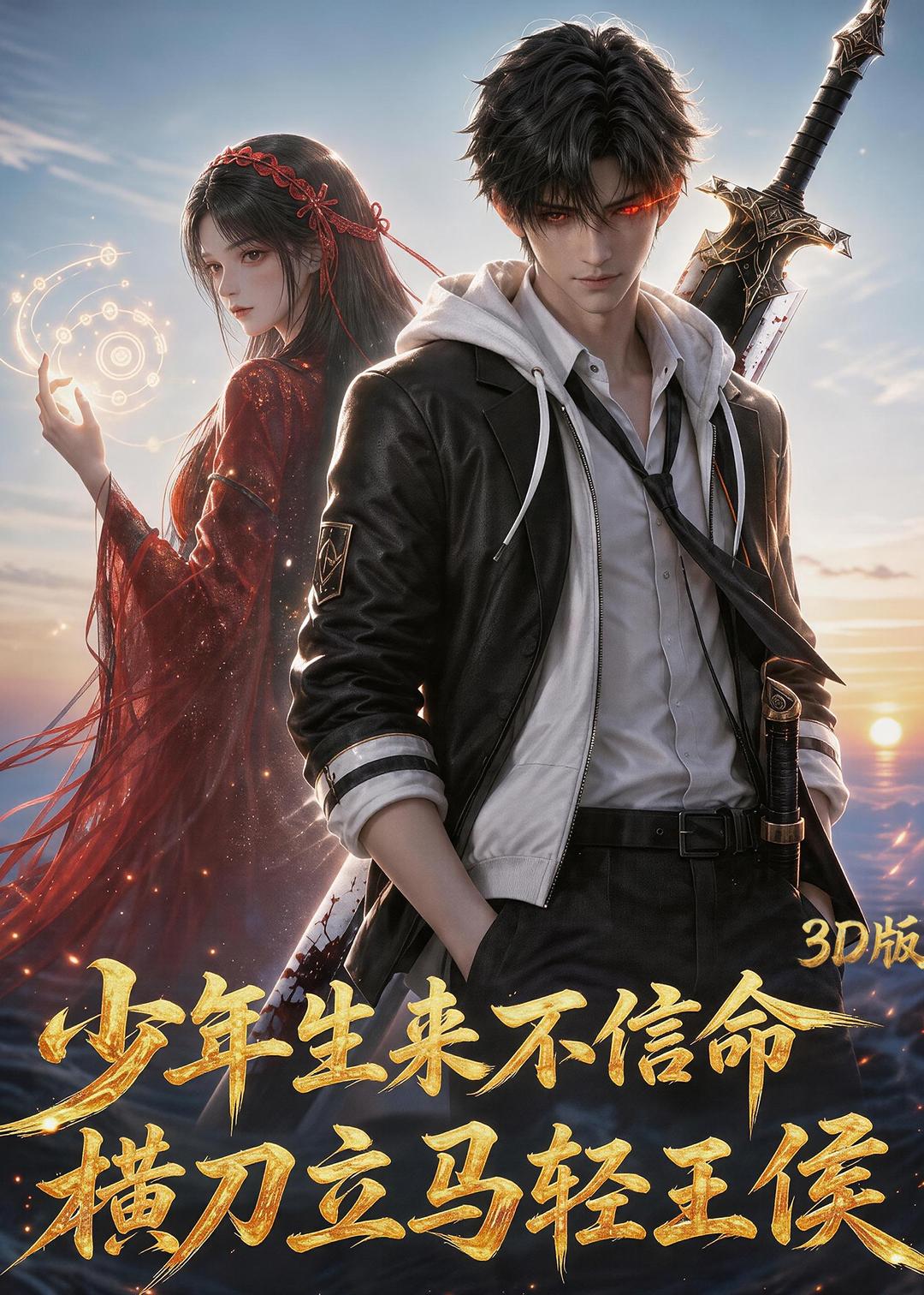 少年生来不信命横刀立马轻王侯3d版（蓝光）