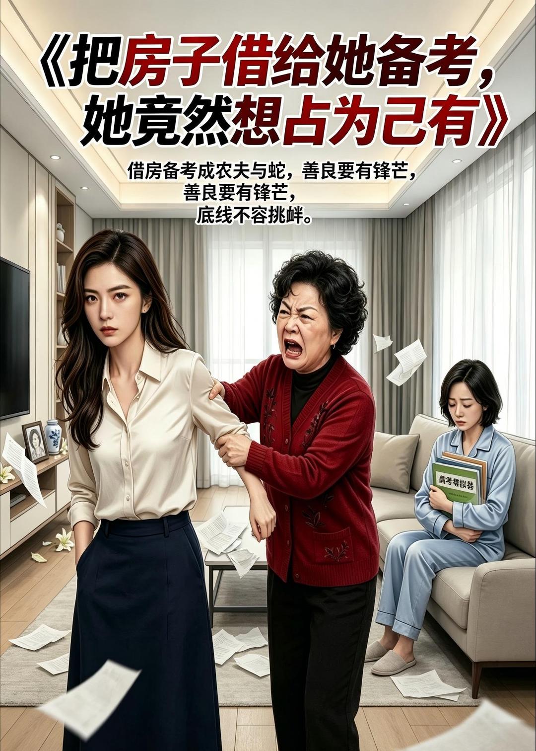 把房子借给她备考她竟然想占为己有（蓝光）