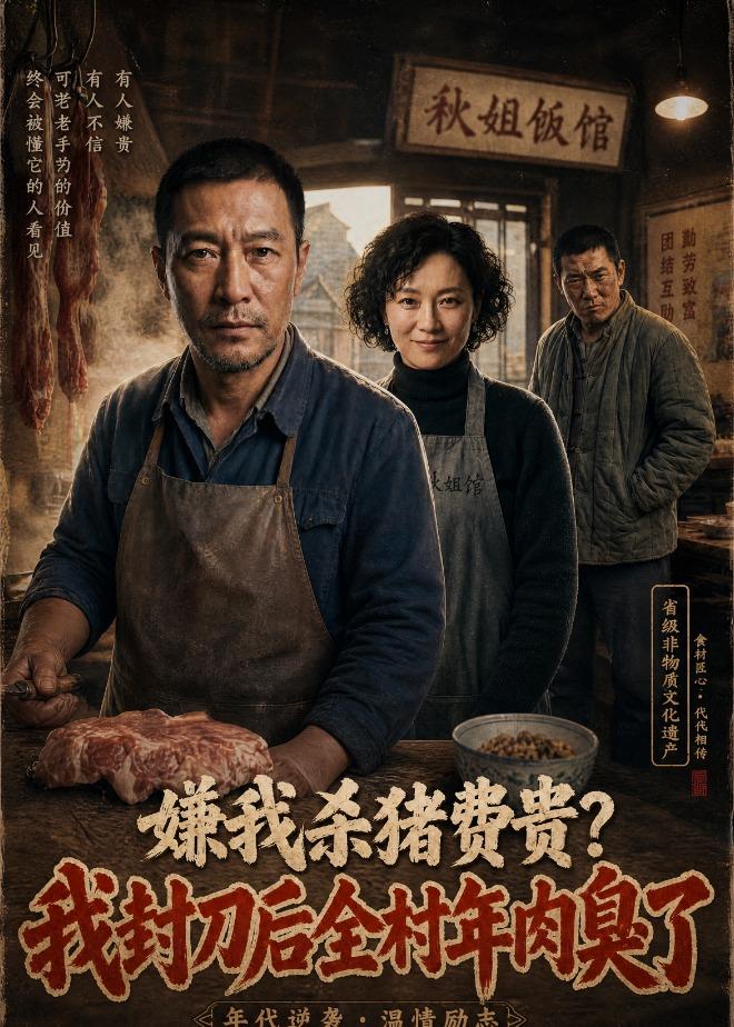 嫌我杀猪费贵我封刀后全村年肉臭了(蓝光)