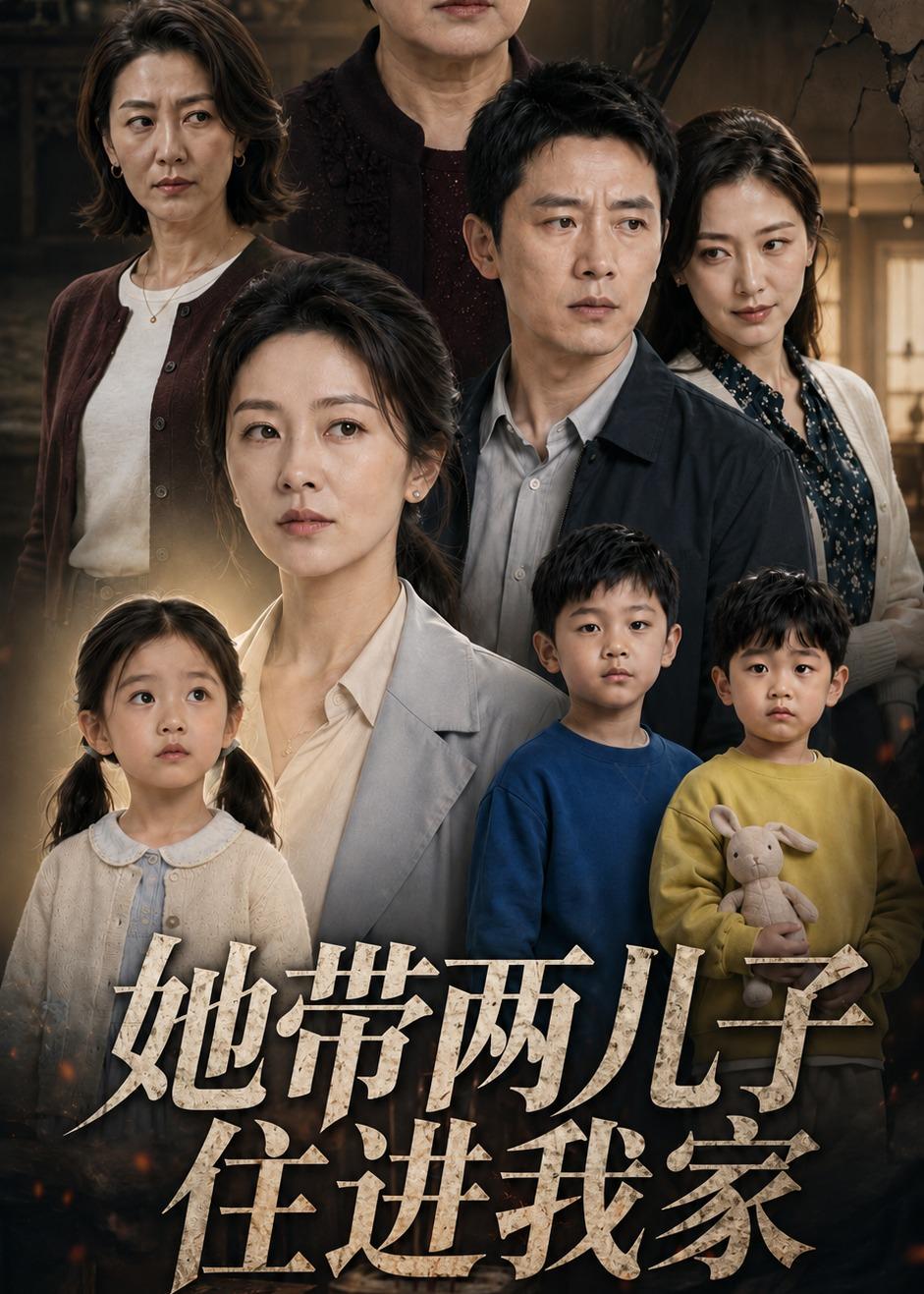 她带两儿子住进我家（4K）