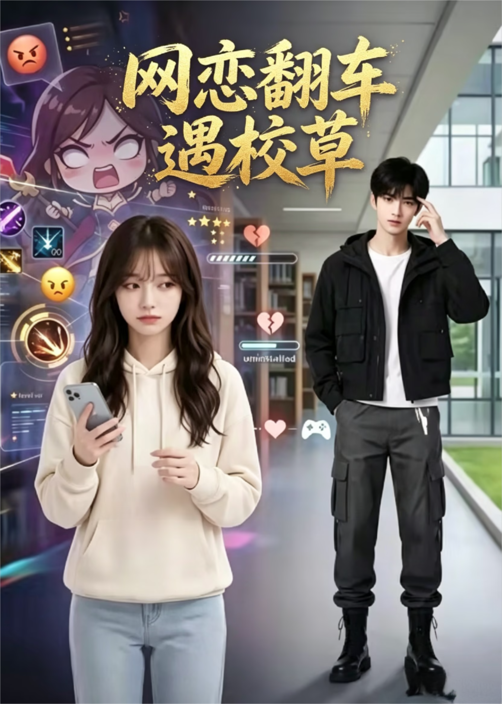 网恋翻车遇校草（蓝光）