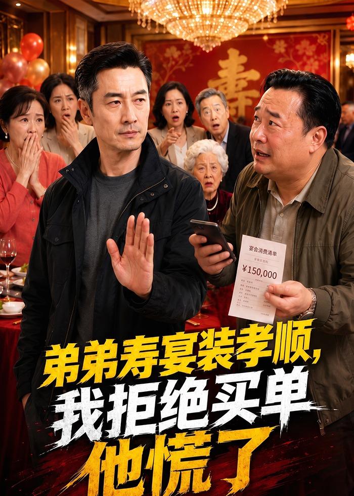 弟弟寿宴装孝顺我拒绝买单他慌了（蓝光）