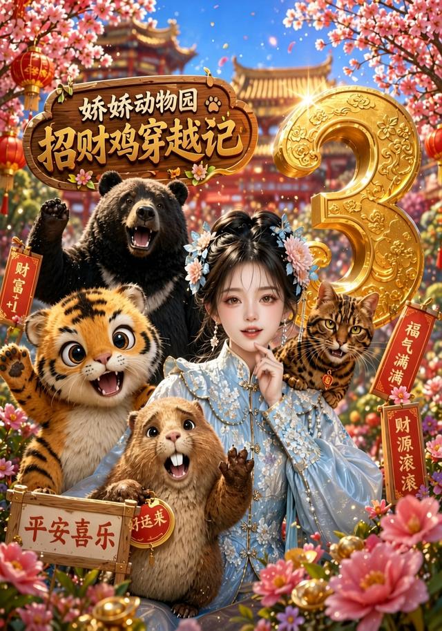 娇娇动物园招财鸡穿越记第三季（蓝光）