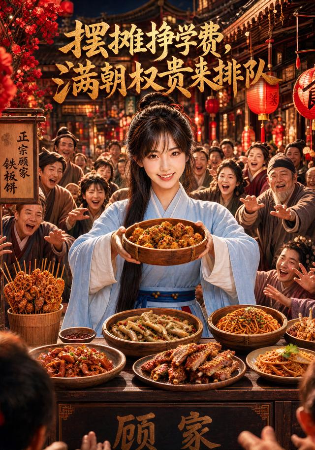 摆摊挣学费满朝权贵来排队（1080）