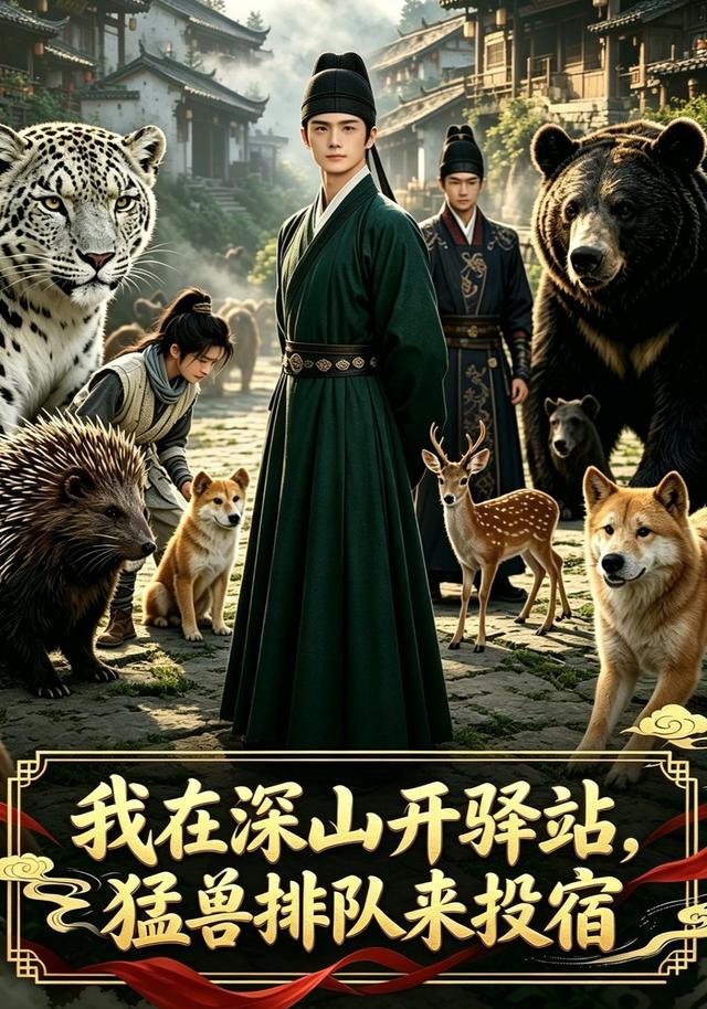 我在深山开驿站猛兽排队来投宿(4K)