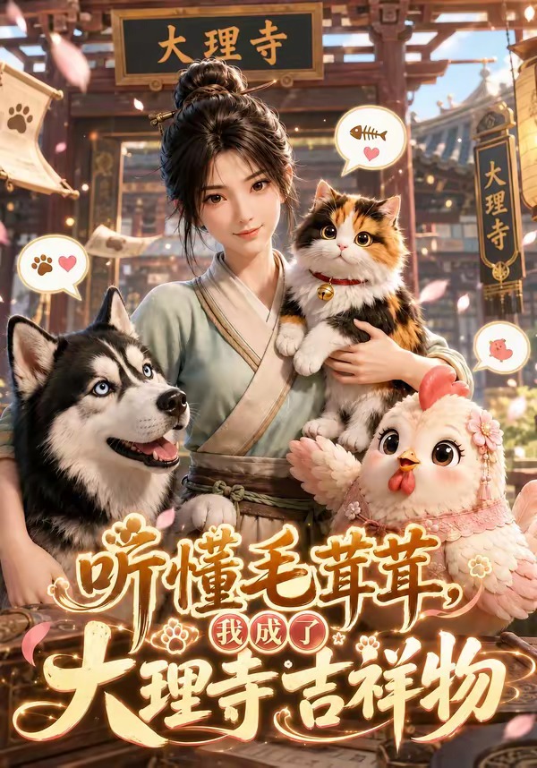 听懂毛茸茸我成了大理寺吉祥物(4K)