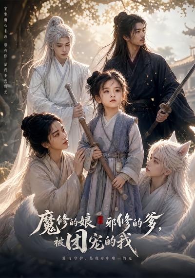 魔修的娘邪修的爹被团宠的我(蓝光)