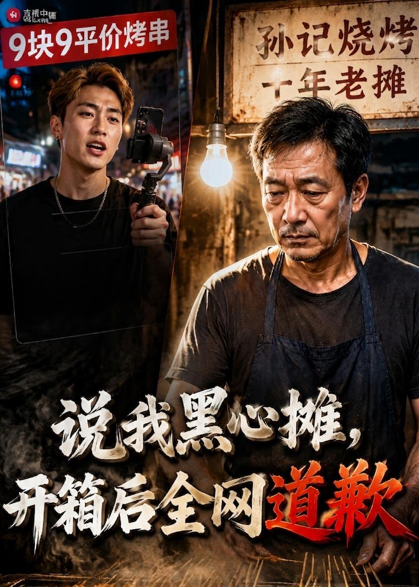 说我黑心摊开箱后全网道歉(蓝光)