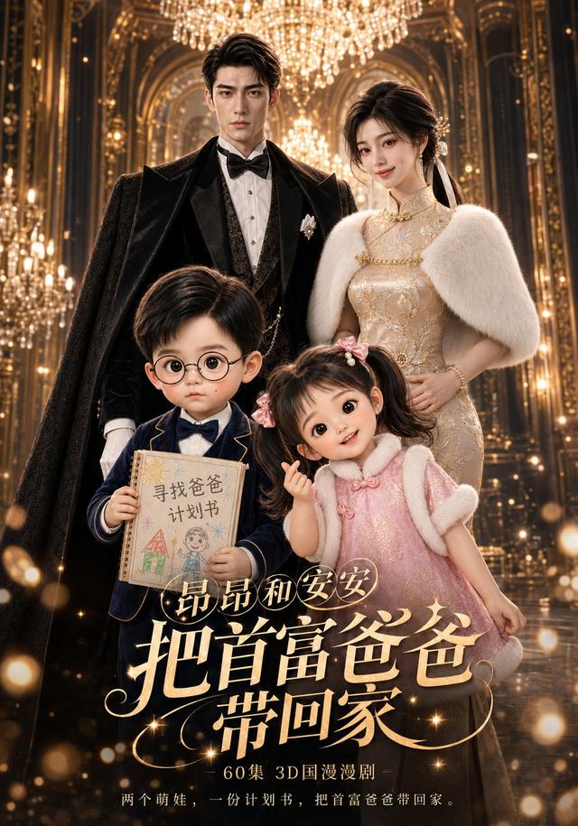 昂昂安安把首富爸爸带回家（蓝光）