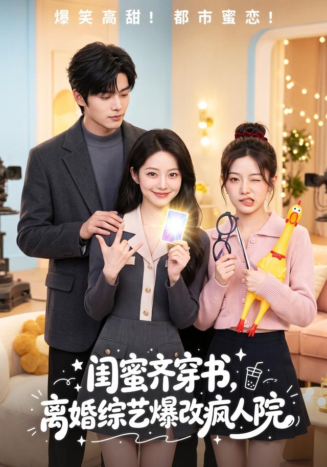 闺蜜齐穿书离婚综艺爆改疯人院(蓝光)