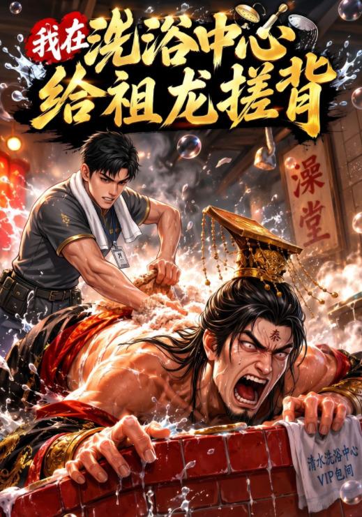 我在洗浴中心给祖龙搓背(4K)