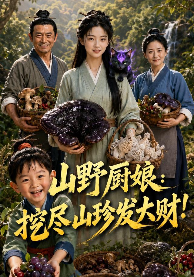山野厨娘挖尽山珍发大财（1080）